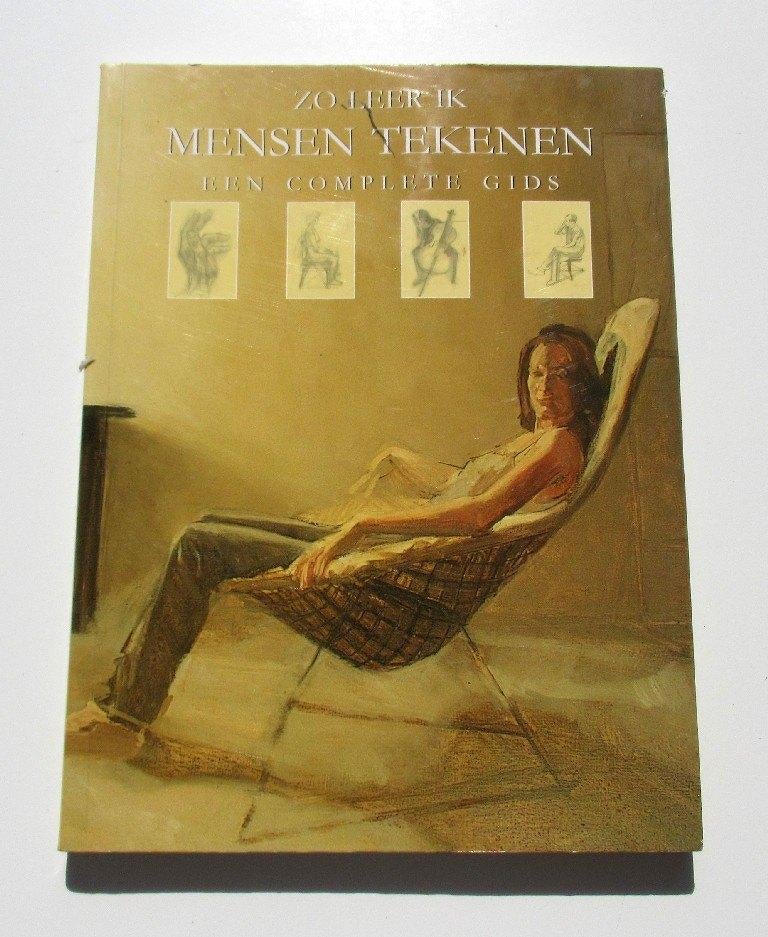 Tekenboek M5423: John Raynes - Zo leer ik mensen tekenen 16+, Ophalen of Verzenden, Zo goed als nieuw, Tekenen en Schilderen, Joe Francis Dowden