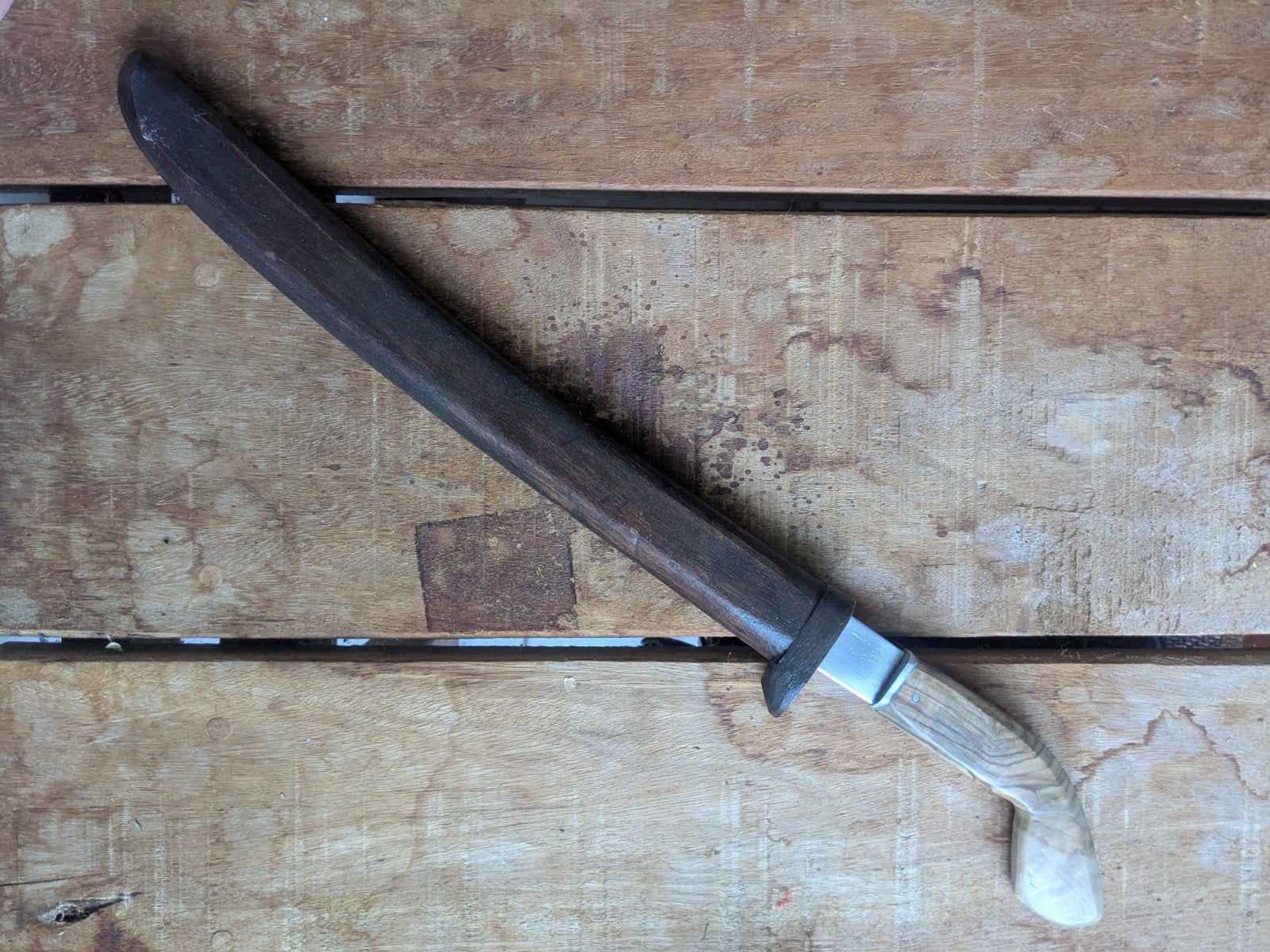 Golok voor Pencak Silat - Aluminium oefenwapen, Ophalen of Verzenden, Nieuw, Overige