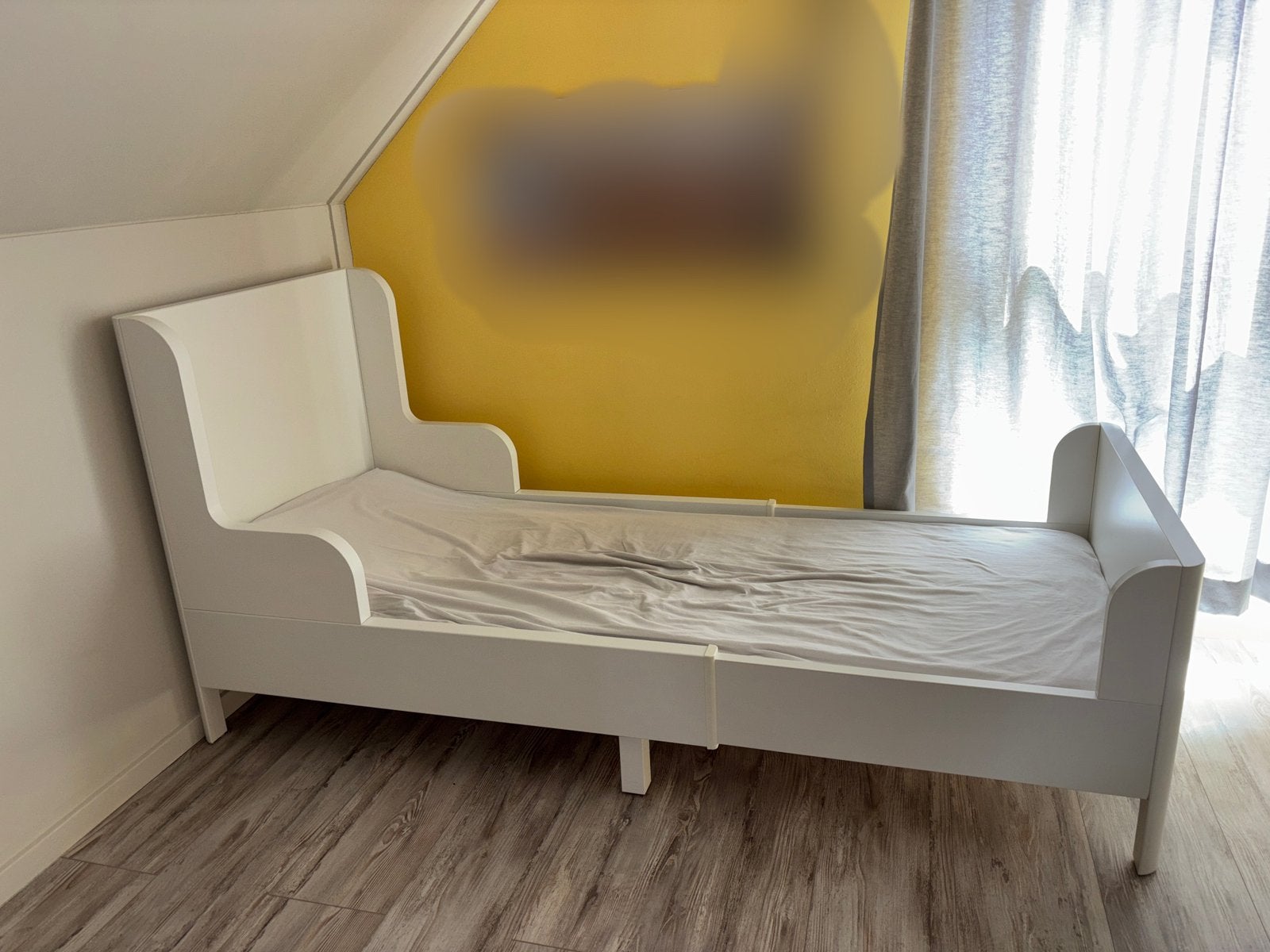 Ikea meegroeibed, Kinderen en Baby's, Ophalen, Gebruikt, 70 tot 85 cm, Matras