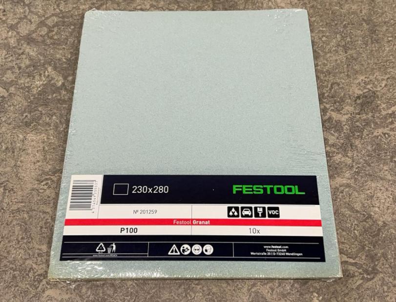 Festool schuurpapier 230x280mm a 10st, Ophalen of Verzenden, Nieuw, Overige typen
