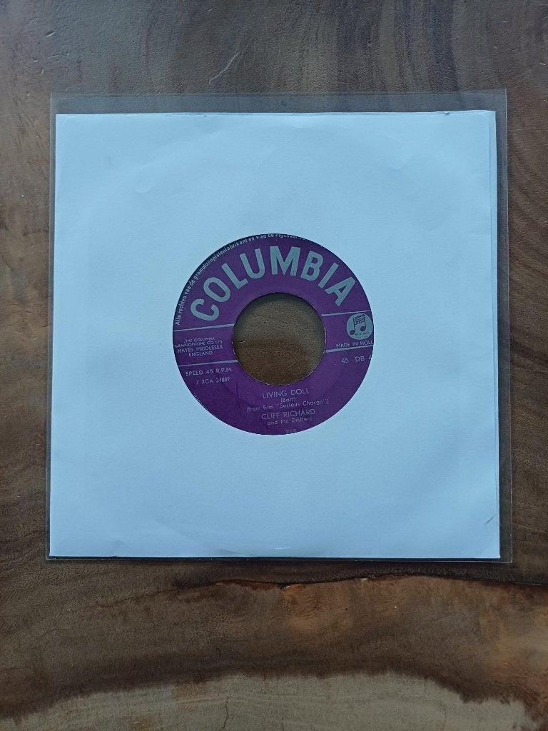 Cliff Richard - Living Doll - Single - Vinyl, Ophalen of Verzenden, Gebruikt, Pop