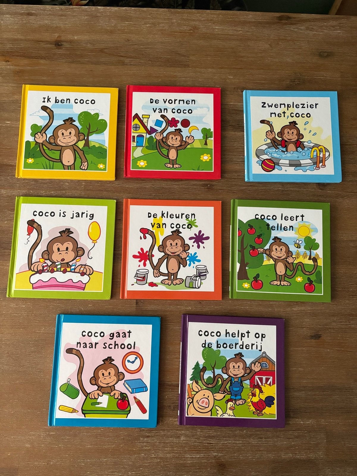 Coco de Aap Boekjes - Complete Set van 7, Fictie algemeen, Jongen of Meisje, Ophalen of Verzenden, Zo goed als nieuw