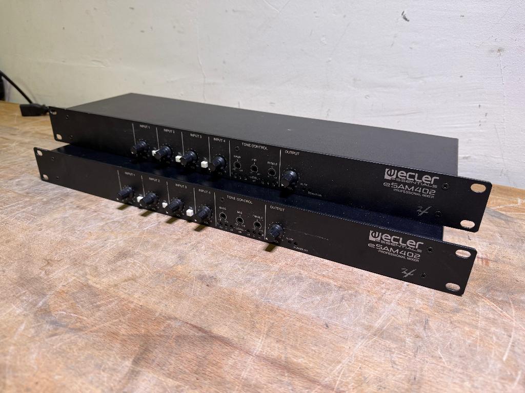 Ecler eSAM402 Rack mixer, Muziek en Instrumenten, Ophalen of Verzenden, Gebruikt