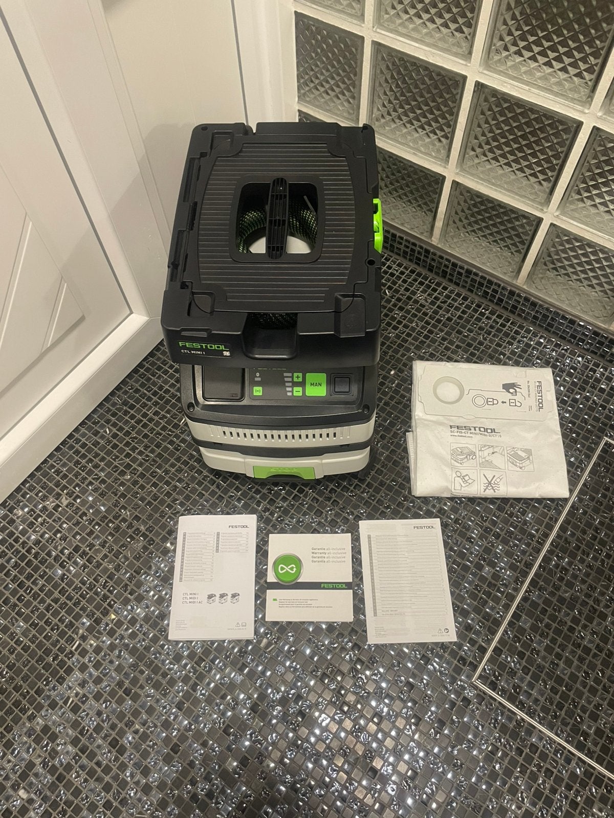Festool CTL MINI I Stofzuiger CLEANTEC met Bluetooth NIEUWE!, Ophalen of Verzenden, Nieuw