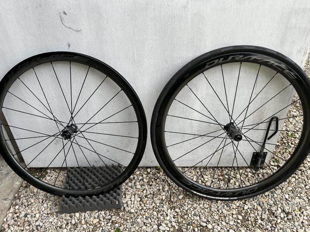 wielen SHIMANO Dura Ace C40 - ROVAL clx 62 -FFWD F9, Fietsen en Brommers, Fietsonderdelen, Wiel, Gebruikt, Ophalen of Verzenden