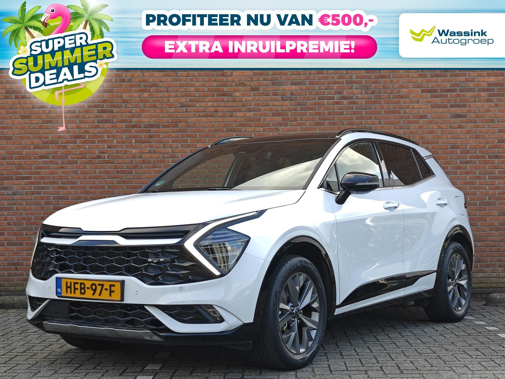 Kia Sportage 1.6 T-GDi 230pk Hybrid AT6 GT-Line | Navigatie