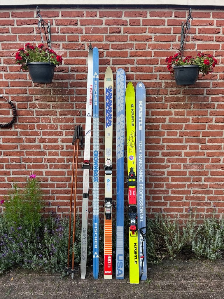 te koop vintage skies, Alpine, Tour en Langlauf, Sport en Fitness, Skiën en Langlaufen, Overige merken, Ophalen of Verzenden, Ski's