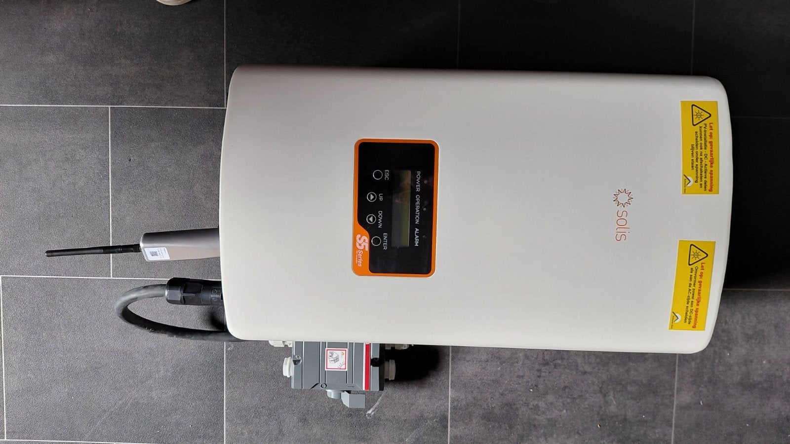 Solis Omvormer S5-GR3P6K 6kW - Zo goed als nieuw, Ophalen, Zo goed als nieuw, Overige typen
