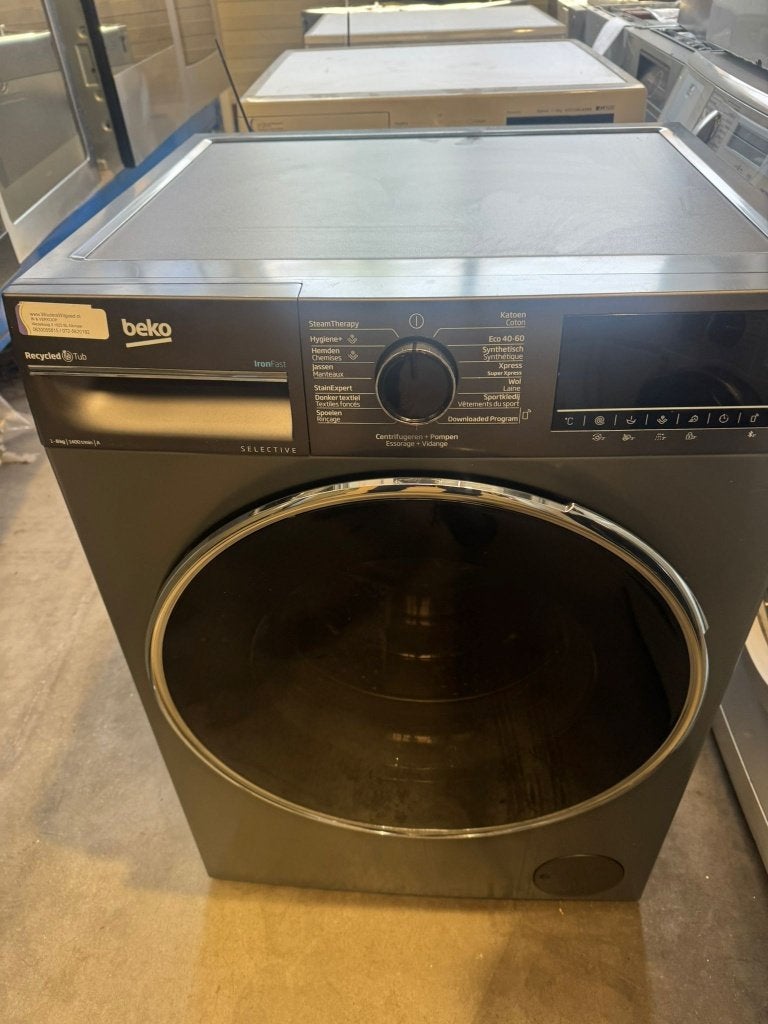 Beko 8kg 1400 toeren schoon garantie bezorging, Energieklasse A of zuiniger, Ophalen of Verzenden, Zo goed als nieuw, Voorlader