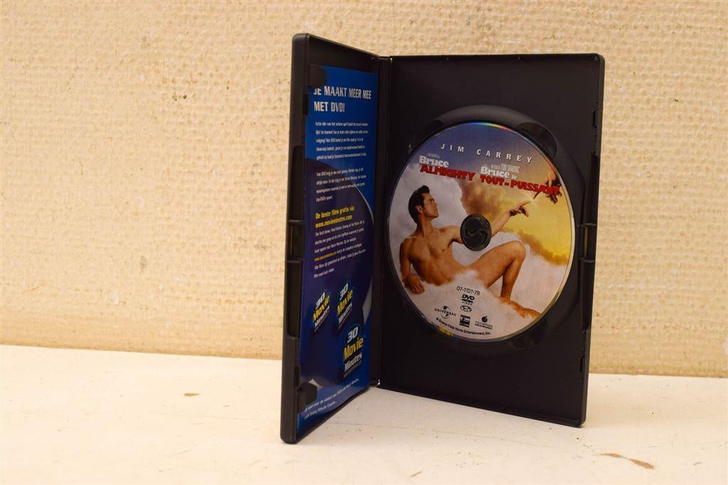 1 DVD Bruce Almighty 50875, Alle leeftijden, Ophalen of Verzenden, Gebruikt, Actiekomedie
