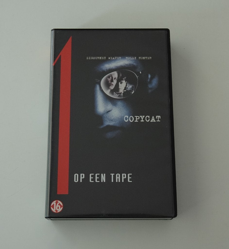 Copycat - Film op VHS uit 1995, Vanaf 16 jaar, Ophalen, Zo goed als nieuw