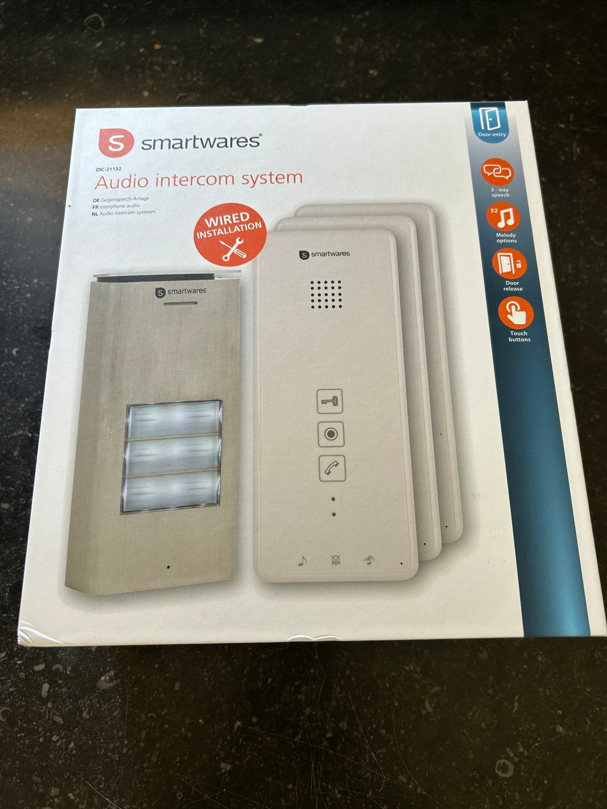 Audio intercom system NIEUW, Verzenden, Zo goed als nieuw