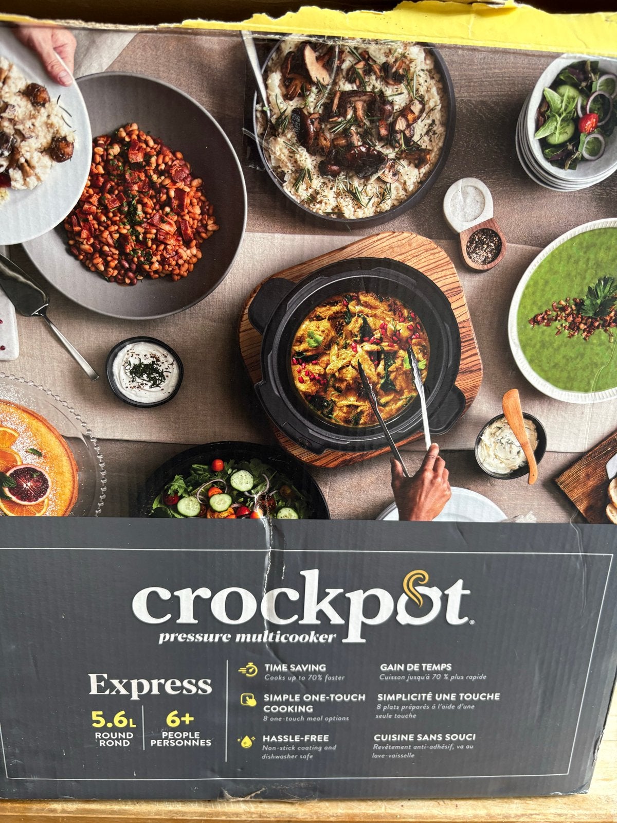 Crockpot Express Multicooker 5.6L - Zo goed als nieuw, Ophalen of Verzenden, Zo goed als nieuw