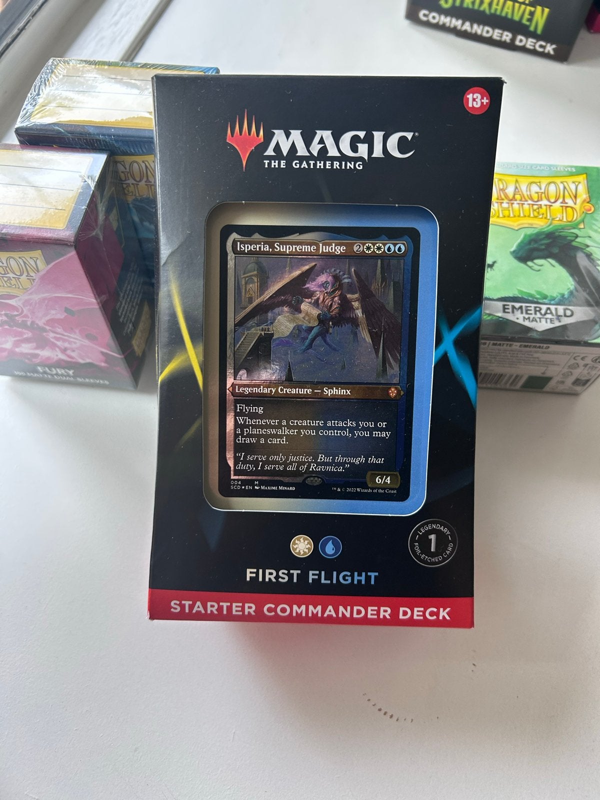 Magic: The Gathering Starter Commander Deck - First Flight, Ophalen of Verzenden, Nieuw, Starterdeck