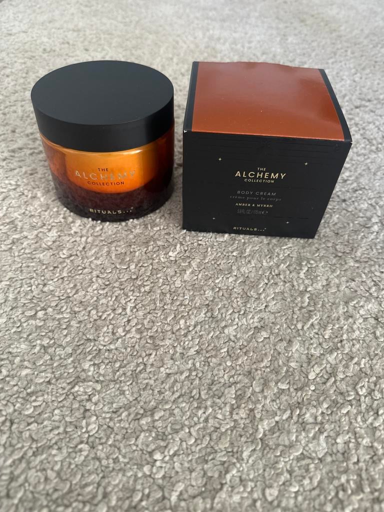 Rituals The Alchemy Collection Body Cream Amber & Myrrh, Ophalen of Verzenden, Nieuw, Bodylotion, Crème of Olie