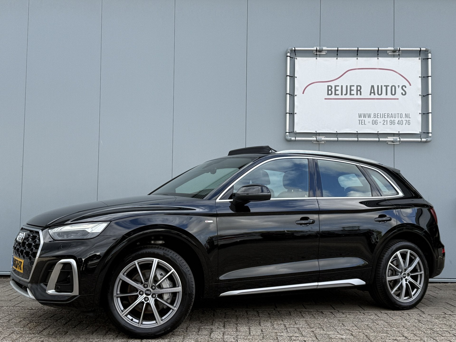Audi Q5 50 TFSI e S edition Automaat Schuifdak/SOH 96.9%!, Dealer onderhouden, Gebruikt, Euro 6, 4 cilinders