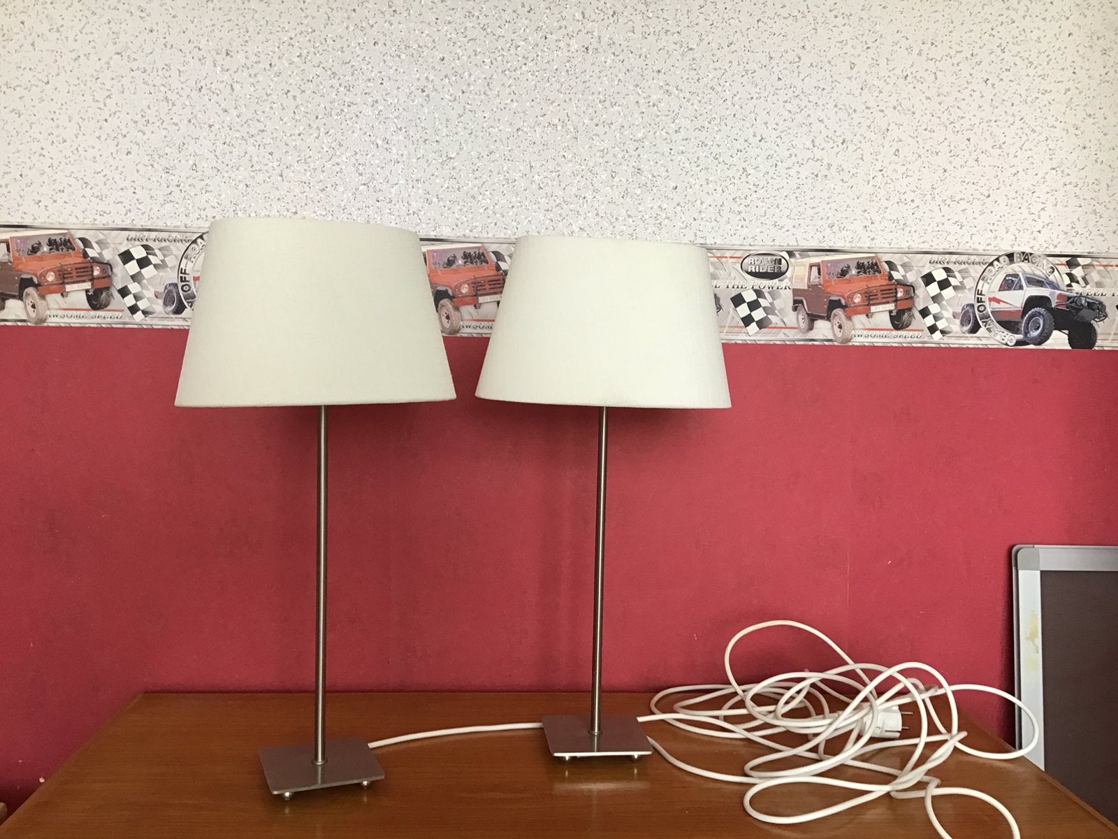 2 Kastlampen ,, Ophalen, Zo goed als nieuw, Minder dan 100 cm