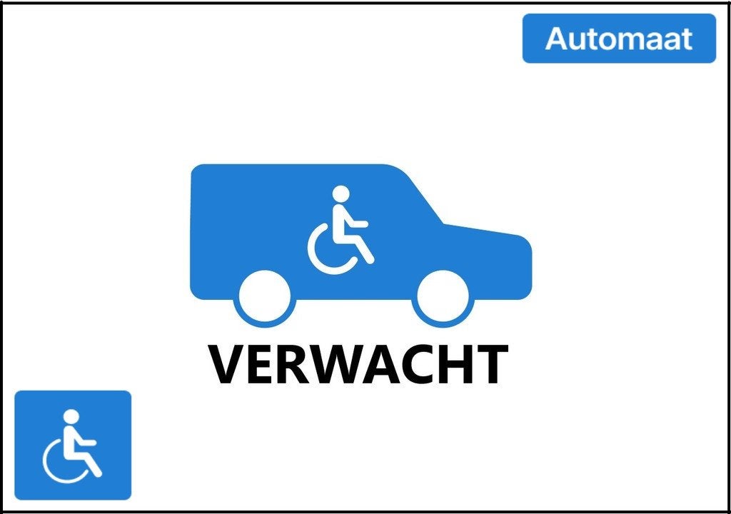 Renault Trafic L2H1 Rolstoelbus Automaat (airco) 5+1, Auto's, Automaat, Zwart, 4 cilinders, Renault