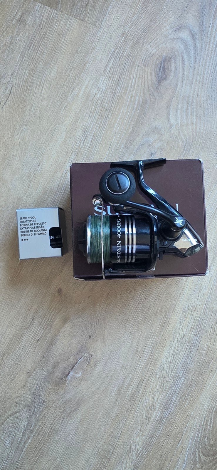 shimano sustain 4000fg, Ophalen of Verzenden, Zo goed als nieuw, Molen