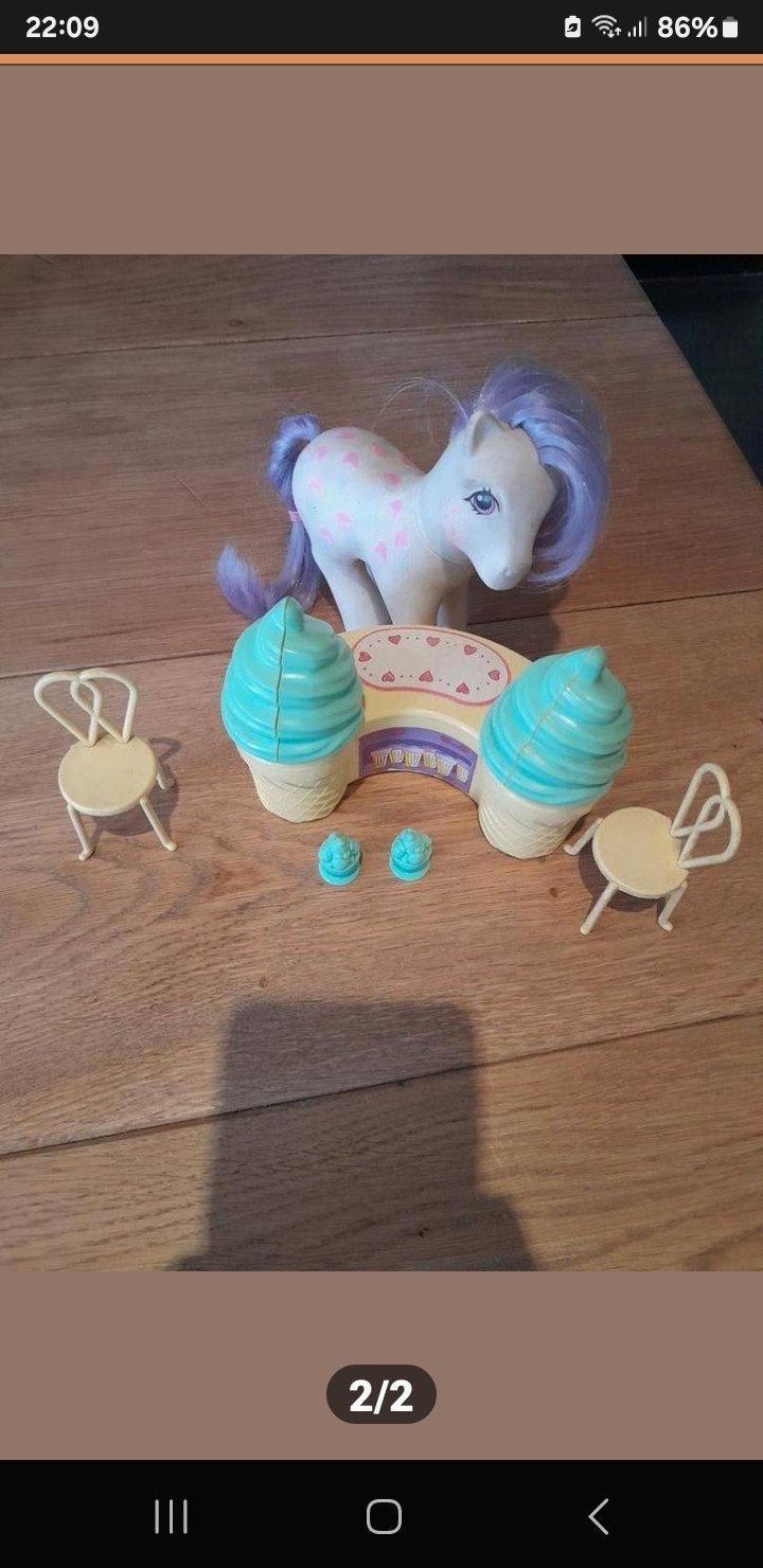 My little pony  G1 scoops 1987 vintage incl accesoires, Ophalen of Verzenden
