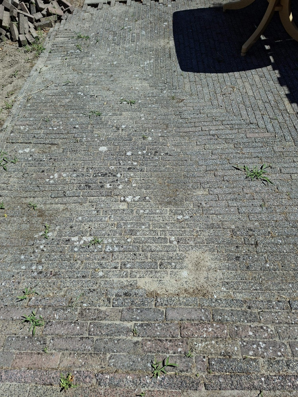 Gebruikte betonnen klinkers en terrastegels, Tuin en Terras, Tegels en Klinkers, Ophalen, Gebruikt, Klinkers, 10 m² of meer