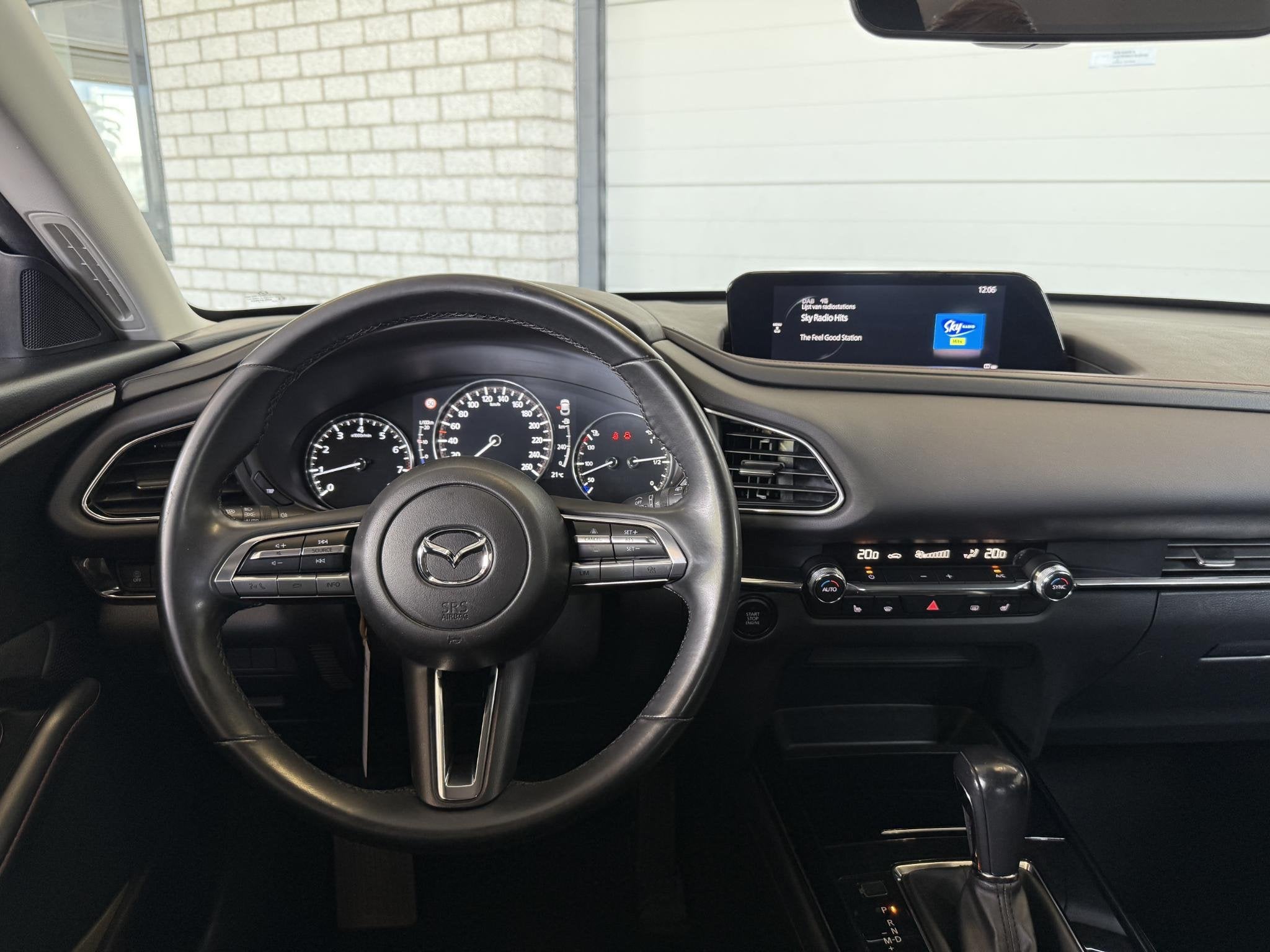 Mazda CX-30 2.0 e-SkyActiv-G M Hybrid Homura | Adap.Cruise |, Auto's, Stof, Gebruikt, 4 cilinders, Bedrijf