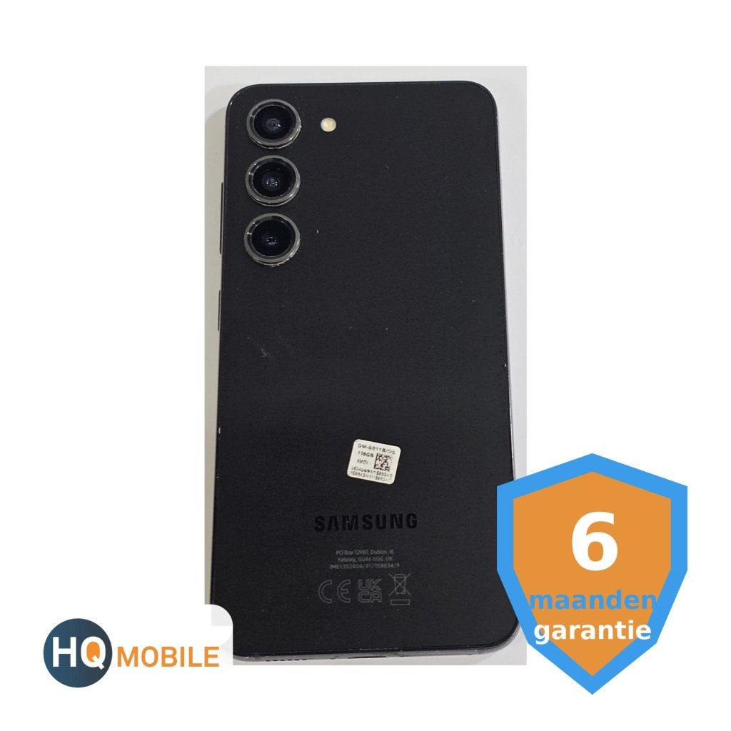 Samsung Galaxy S23 - 128GB - Zwart | Tweedehands