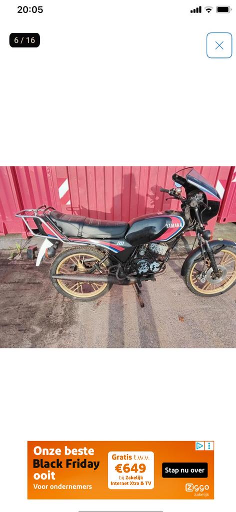 Yamaha RD50MX  3 stuks, Ophalen, Maximaal 45 km/u, Yamaha, 49 cc