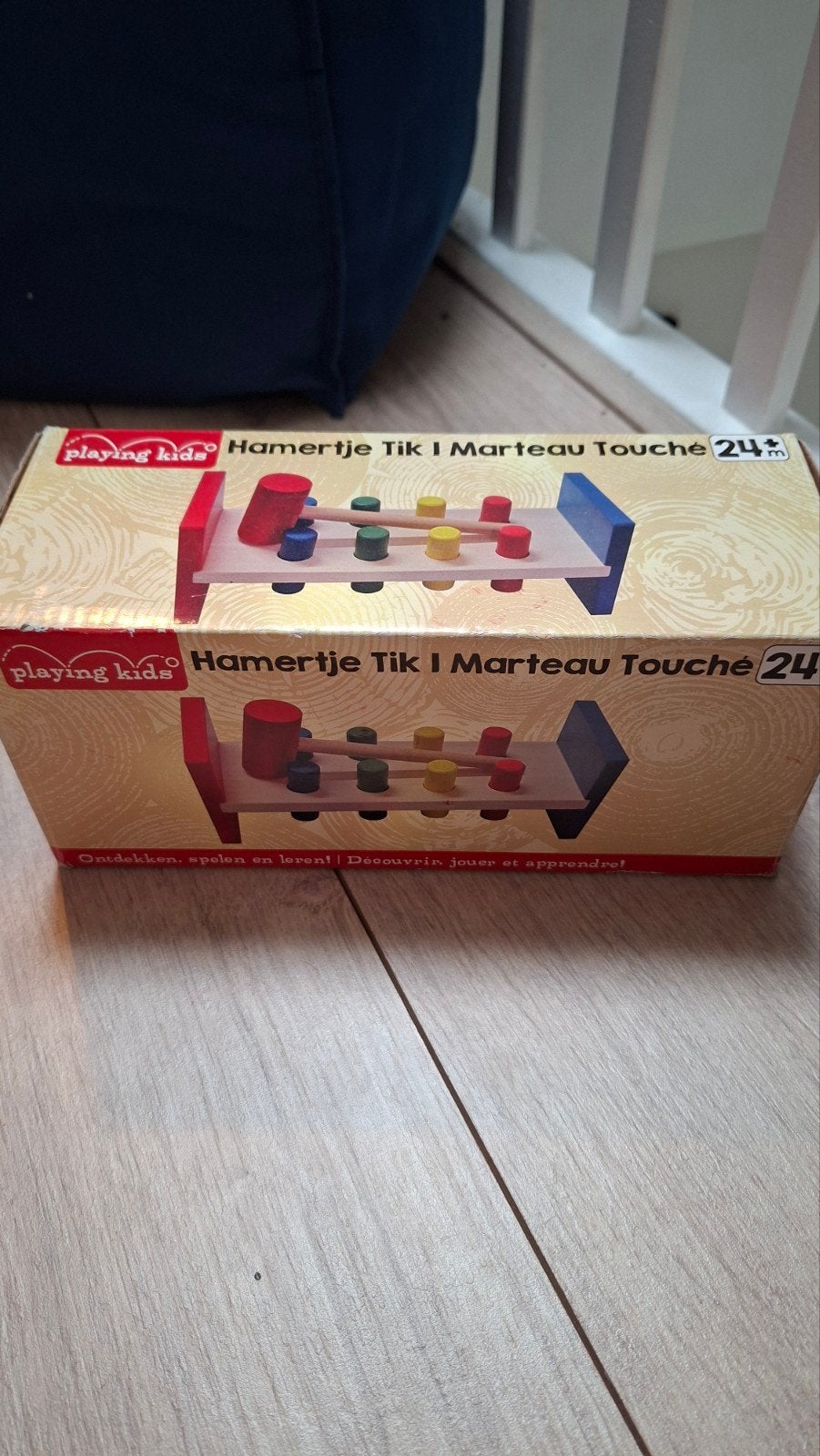 Playing Kids Hamertje Tik Houten Speelgoed, Ophalen, Zo goed als nieuw