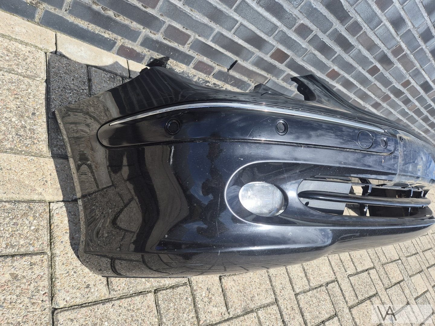 Voorbumper van Mercedes CLK klasse W209 2002 - 2009 met pdc, Gebruikt, -, Voor, Ophalen of Verzenden