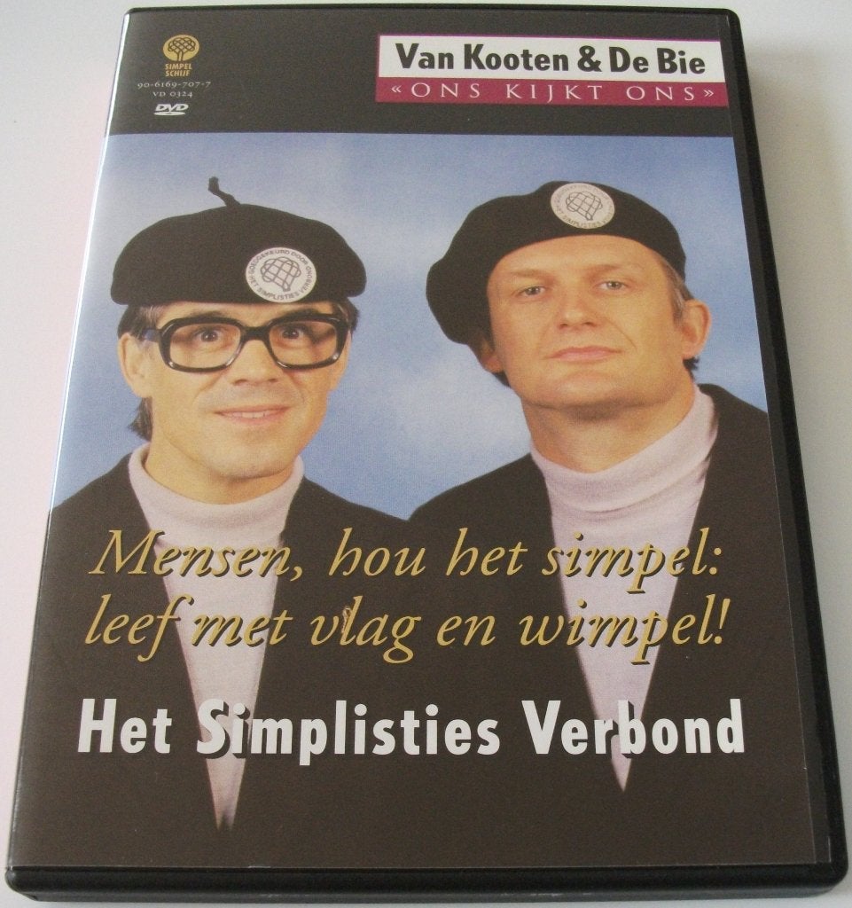 Dvd *** VAN KOOTEN & DE BIE *** Ons Kijkt Ons 10, Cd's en Dvd's, Dvd's | Cabaret en Sketches, Zo goed als nieuw, Tv-programma of Sketches