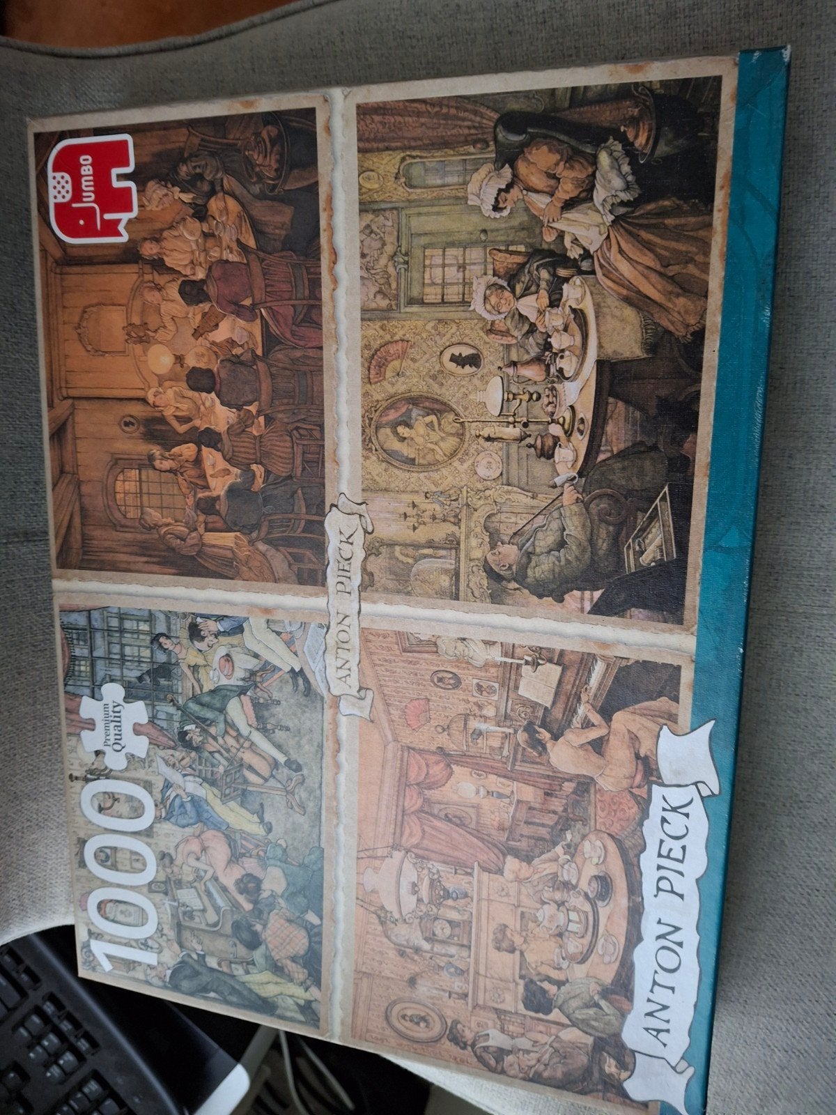 anton pieck puzzel, vermaak in de woonkamer, Ophalen, 500 t/m 1500 stukjes, Zo goed als nieuw