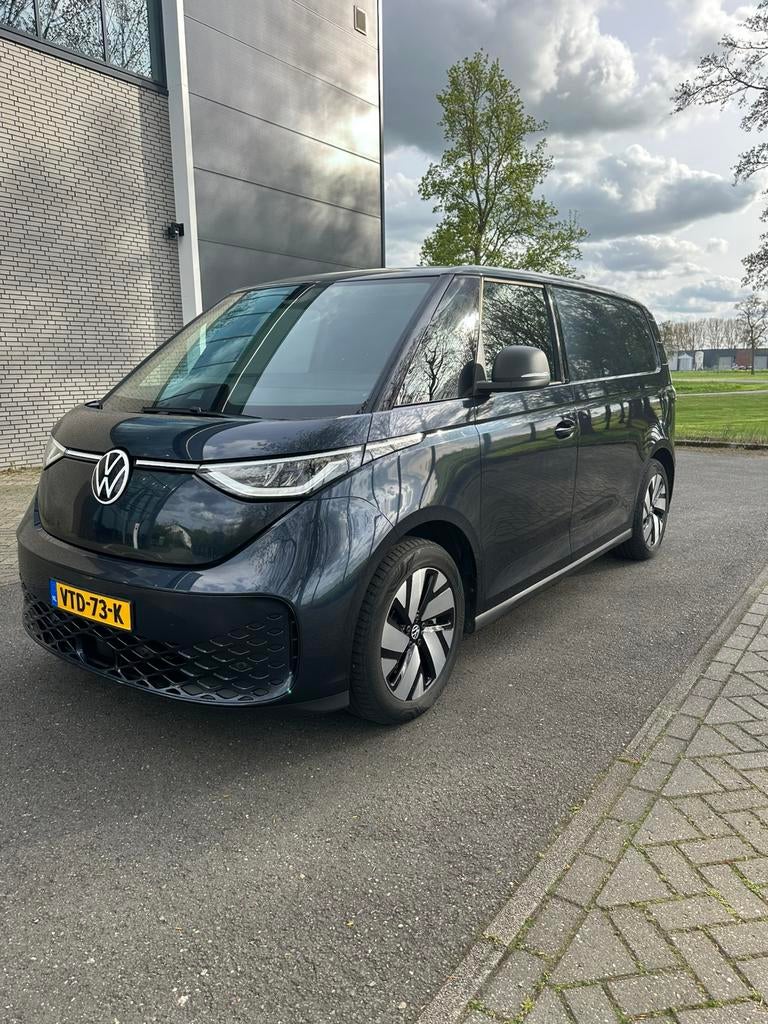 Volkswagen Id.buzz Cargo 77kWh 204pk L1h1 2023 Blauw, Auto's, Bestelauto's, Automaat, Achterwielaandrijving, 95 pk, Elektrisch
