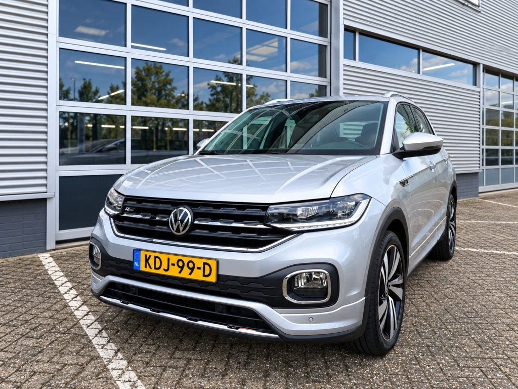Volkswagen T-Cross 1.0 TSI 110pk 7-DSG R-Line (bj 2023), Auto's, Volkswagen, T-Cross, Gebruikt, Overige carrosserieën, Origineel Nederlands