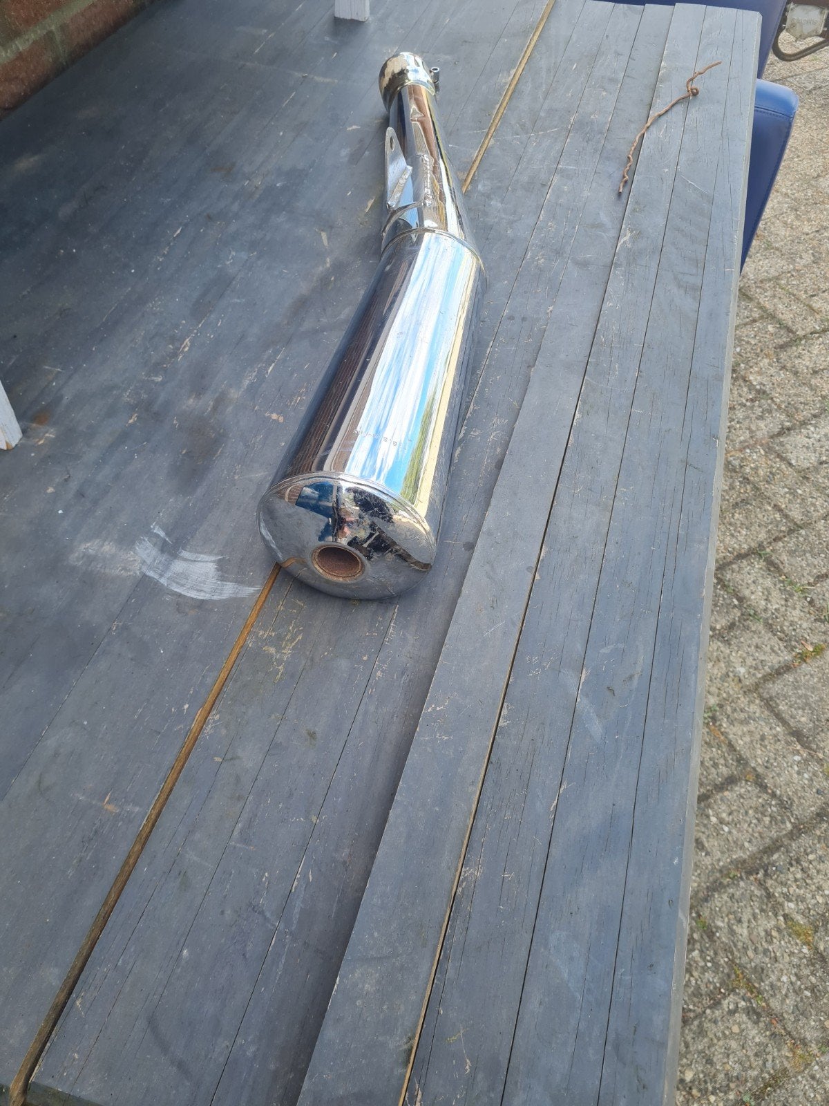 BSM Uitlaat Suzuki GS 1100EZ - Chroom Demper, Ophalen of Verzenden
