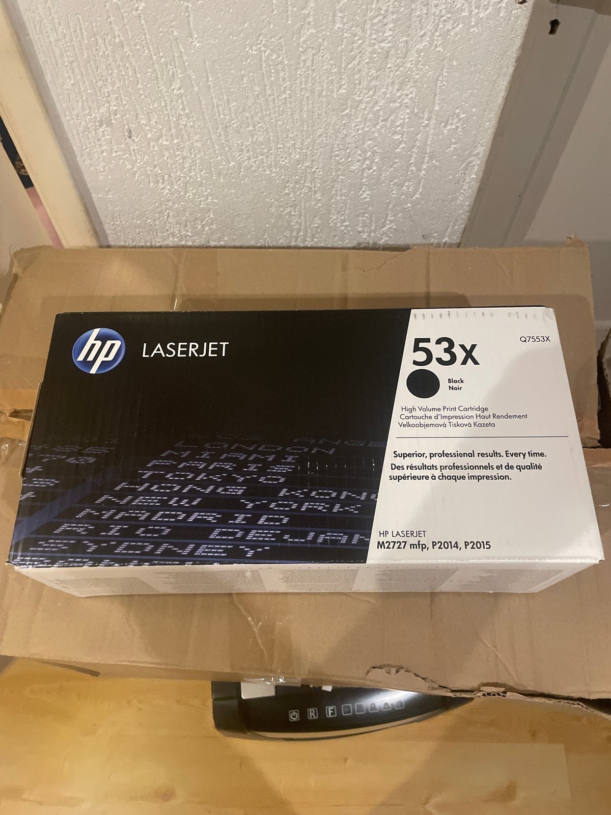 HP LaserJet 53x Q7553X Zwarte Toner Cartridge, Ophalen of Verzenden, Nieuw, Toner