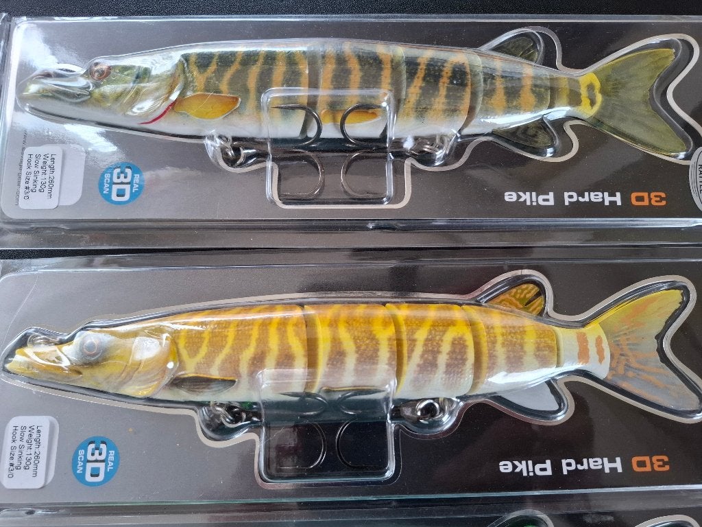 2 x Savage Gear 3d Hard PIke, Ophalen of Verzenden, Nieuw, Overige typen