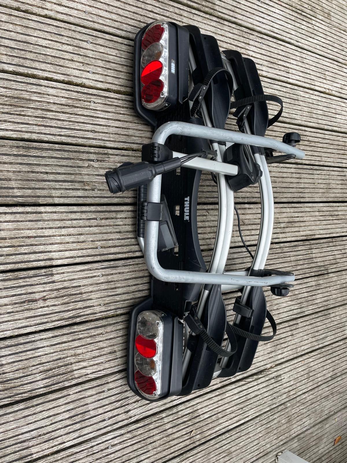 Thule Fietsendrager voor 2 fietsen, Auto diversen, Fietsendragers, Ophalen, 2 fietsen, Gebruikt, Trekhaakdrager