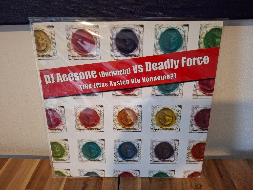 DJ Acesone ‎-Tina was kosten die kondome Vinyl, Ophalen of Verzenden, Gebruikt, 12 inch, Hardcore