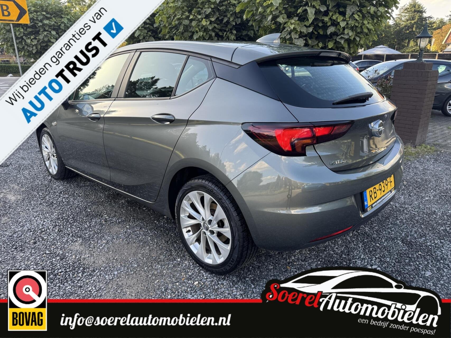 Opel Astra Online Edition 106021 km 5 d apple car play cruis, Gebruikt, Euro 6, Met garantie (alle), 610 kg