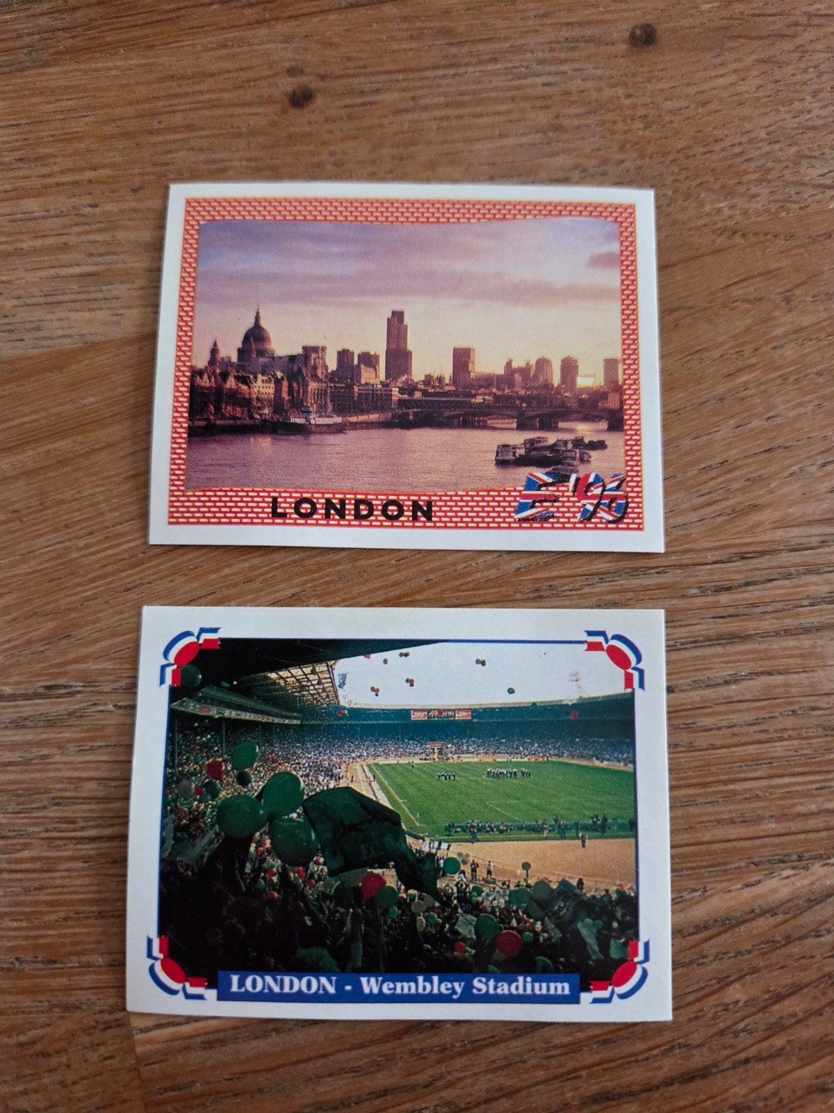 Panini EK 96, Ophalen of Verzenden, Zo goed als nieuw, Meerdere stickers