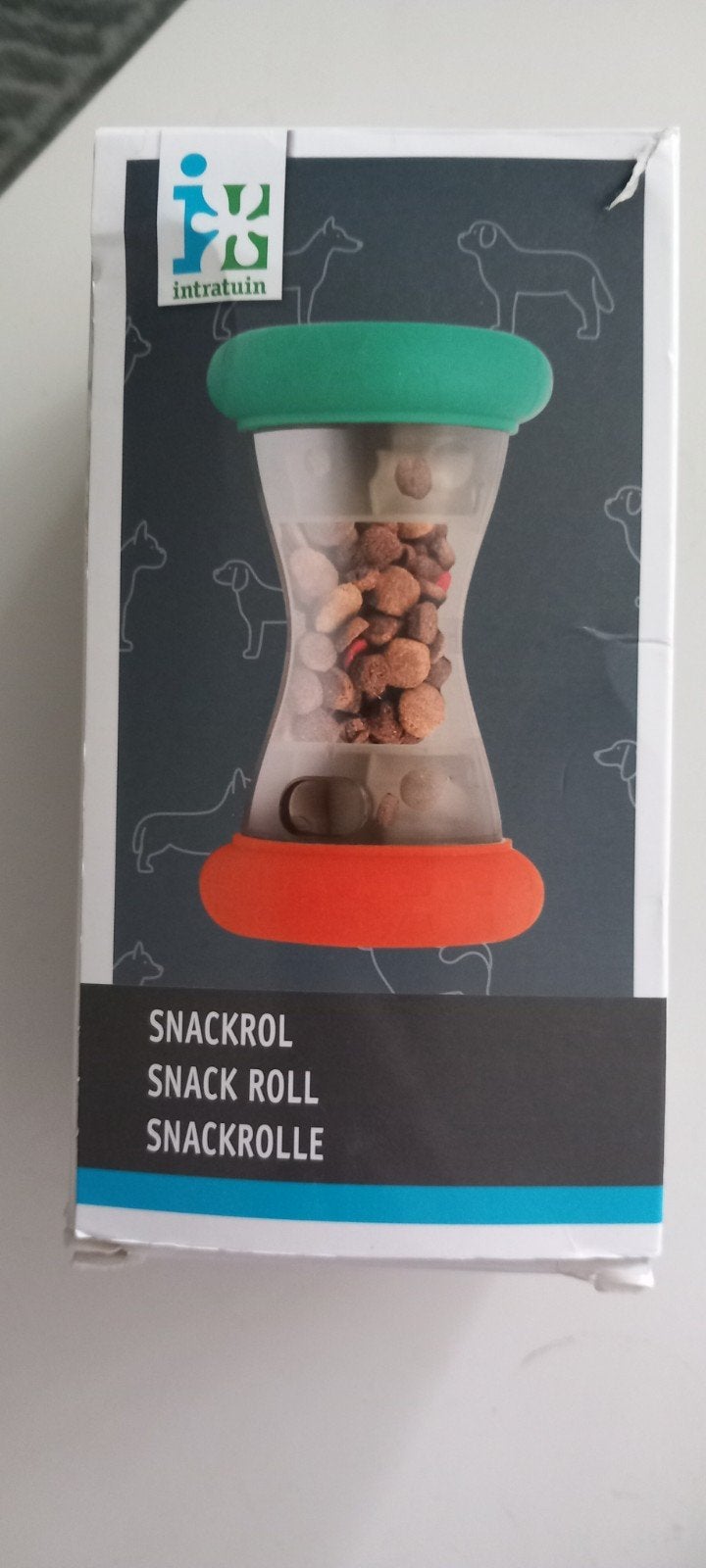 Snackrol hond, Ophalen, Nieuw