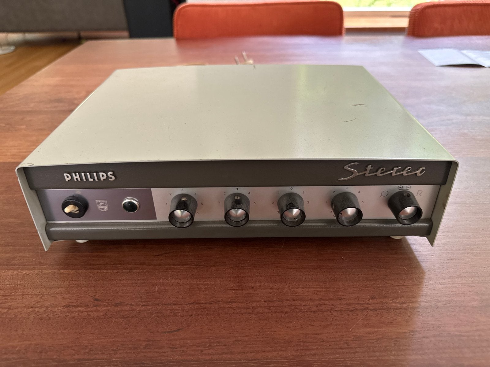 Vintage Philips Stereo Versterker - AS 9016/00, Gebruikt, Ophalen, Overige merken, Minder dan 60 watt