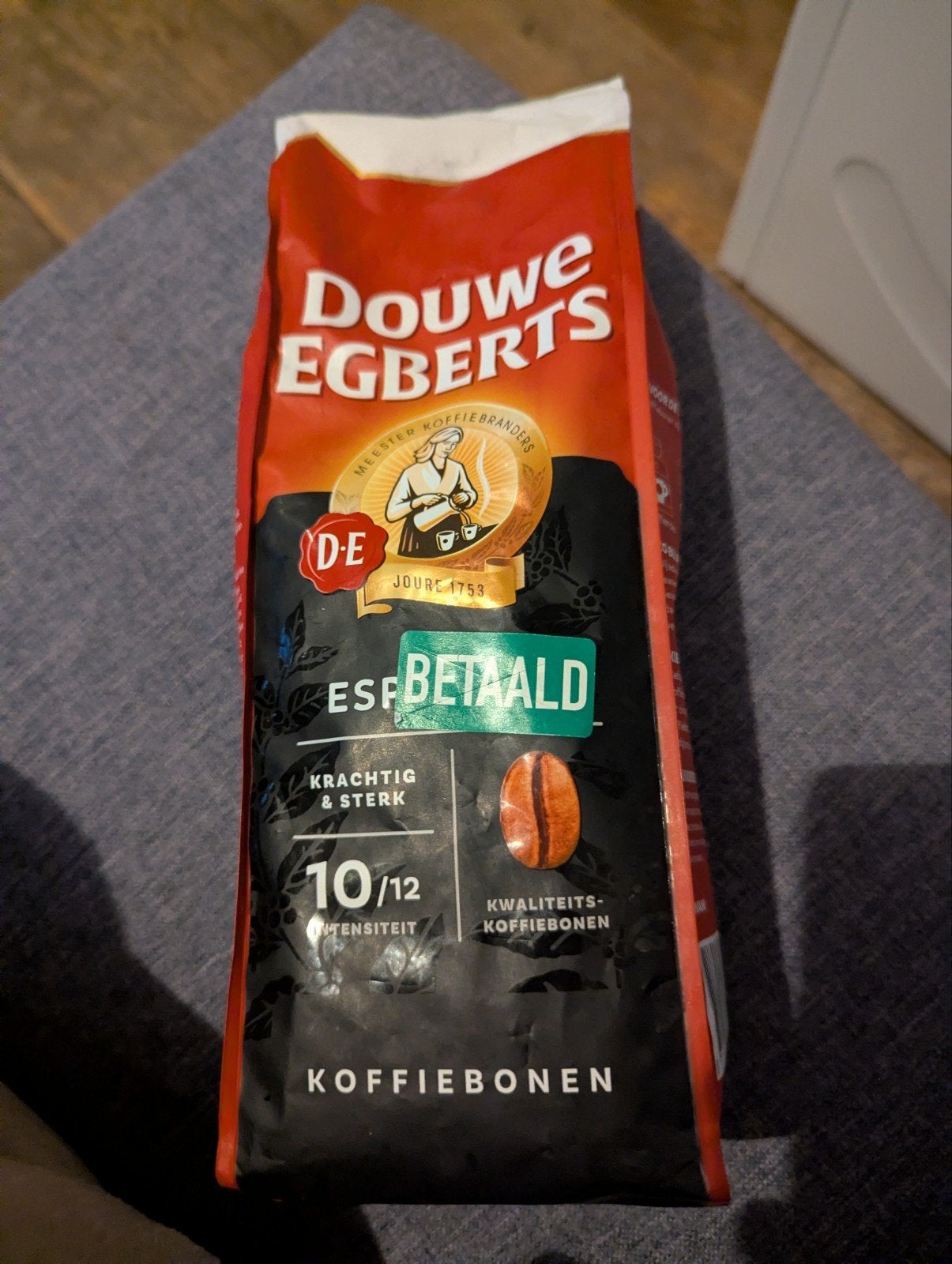 Douwe Egberts Koffiebonen Krachtig & Sterk 10/12, Overige modellen, 10 kopjes of meer, Nieuw, Koffiebonen