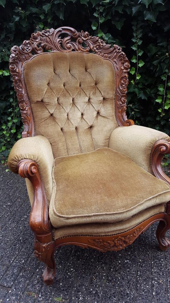Barok fauteuile, Ophalen