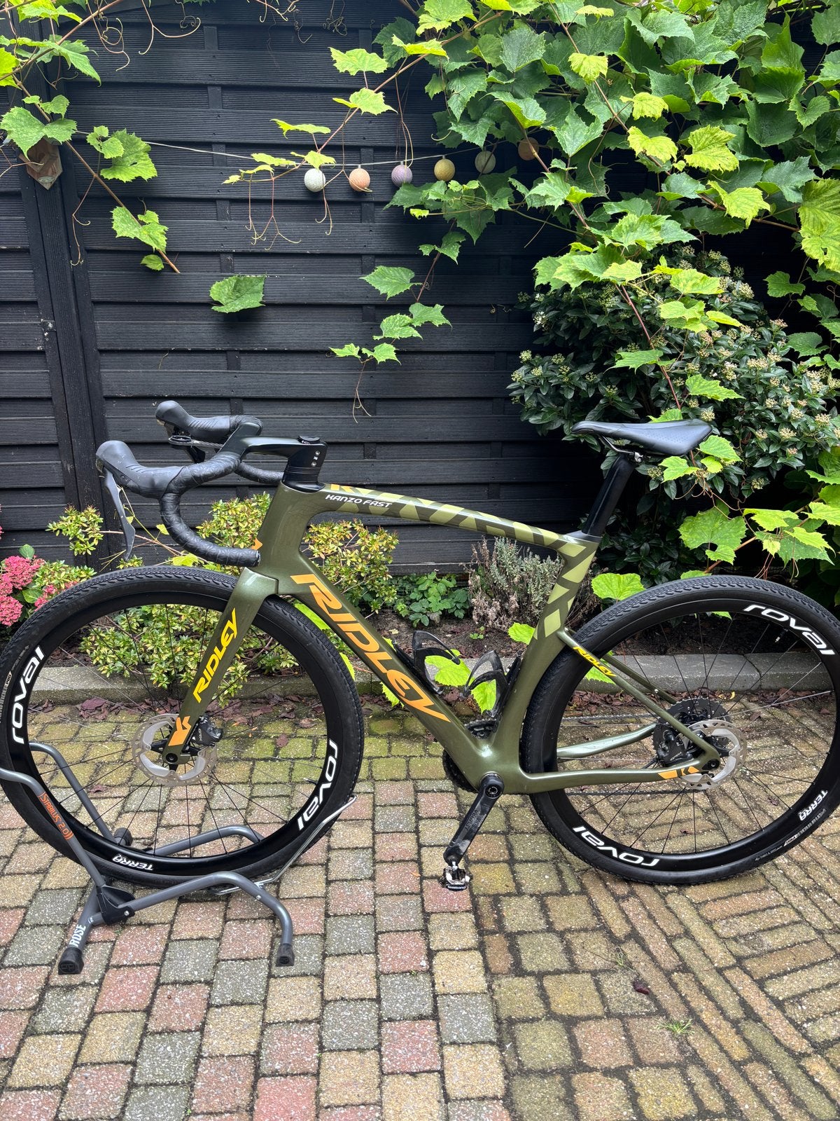 Ridley Kanzo Fast Carbon Gravelbike 2022/Roval Terra Maat L, 28 inch, Gebruikt, Carbon, Heren