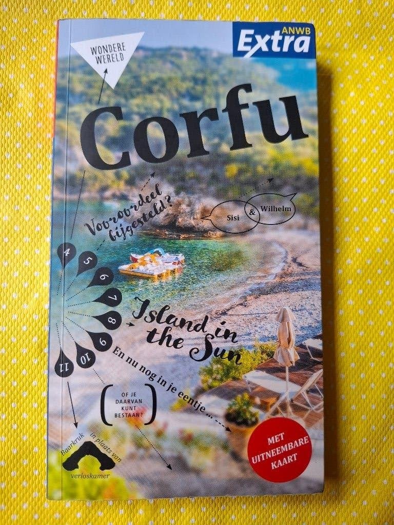 ANWB Extra Corfu Reisgids - Ontdek het eiland!   2025!, Budget, Europa, Ophalen of Verzenden, Reisgids of -boek