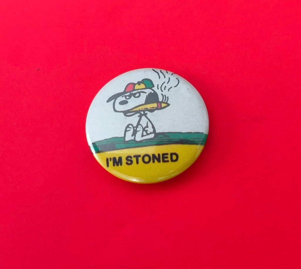 I'm stoned button, Ophalen of Verzenden, Nieuw, Overige onderwerpen, Button