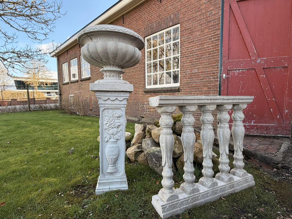 Tuin decoratie & beton ornamenten, Tuin en Terras, Tuinhekken en Hekwerk, Zo goed als nieuw, IJzer, Ophalen of Verzenden
