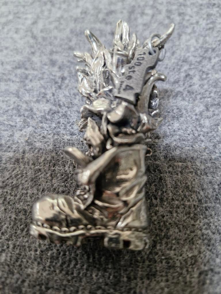 Metalen schoen 100ste Vierdaagse - ca. 10 cm, Ophalen of Verzenden, Gebruikt
